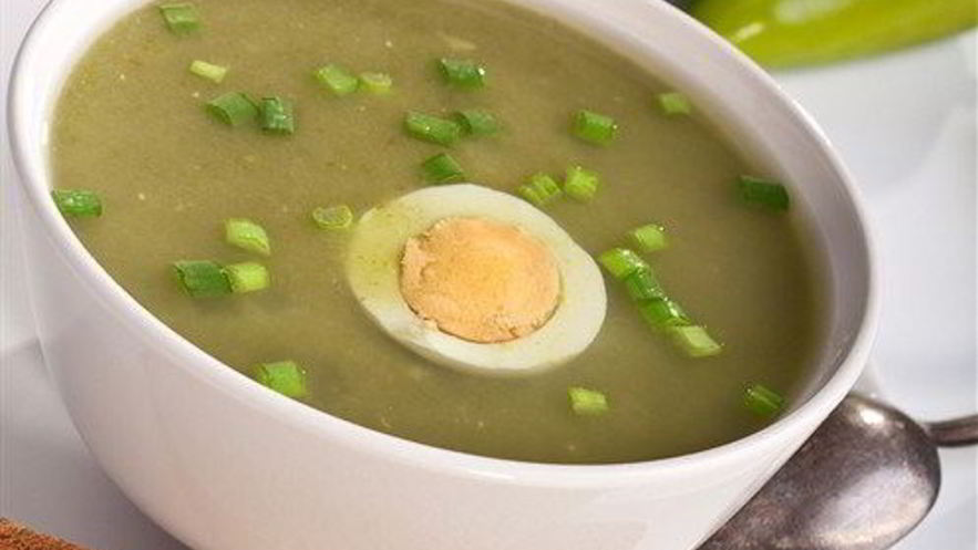 Рецепт венгерского супа-пюре из шпината со сливками