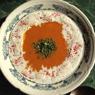 Рецепт Воздушного супа-пюре из креветок