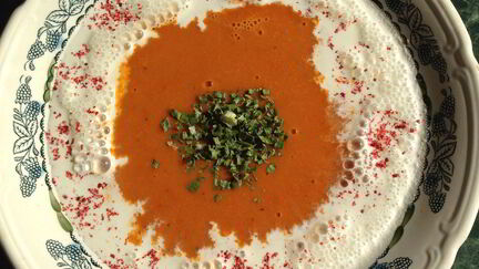 Рецепт Воздушного супа-пюре из креветок