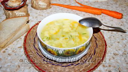 Рецепт супа с клецками