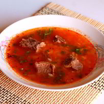 Суп с мясом