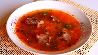 Рецепт супа с мясом