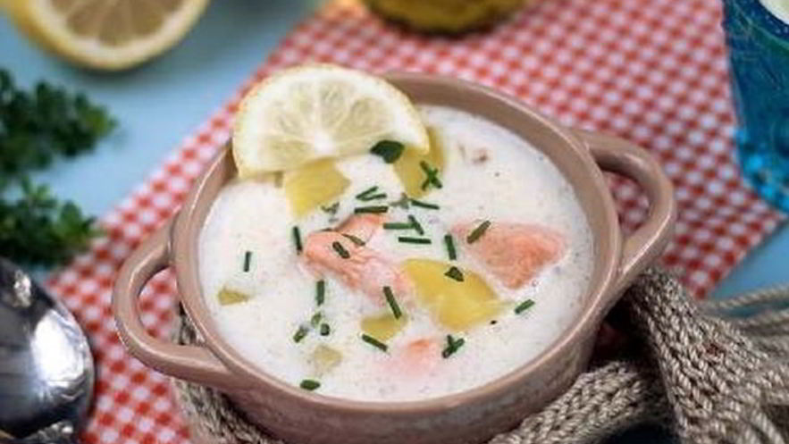 Рецепт супа с семгой