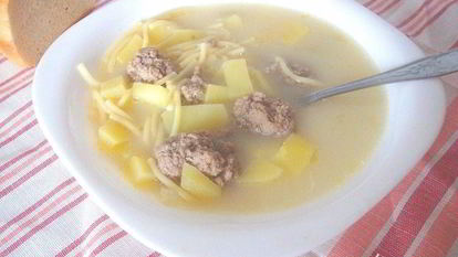 Рецепт супа с вермишелью