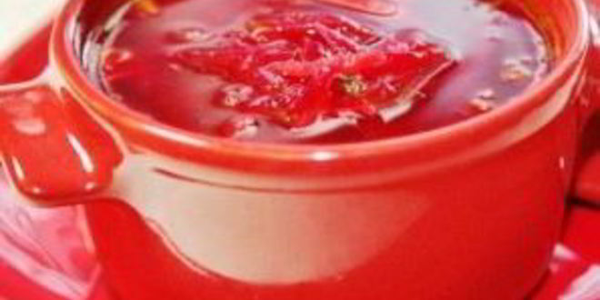 Рецепт горячего свекольника