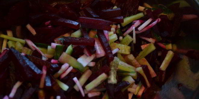 Рецепт холодного свекольника — окрошки по-латышски