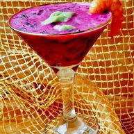 Рецепт Холодного свекольника с креветками