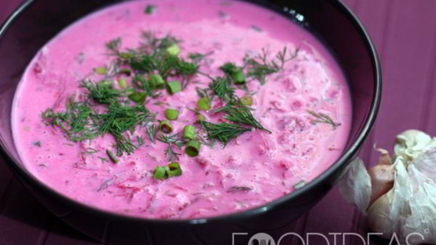 Рецепт холодного свекольника