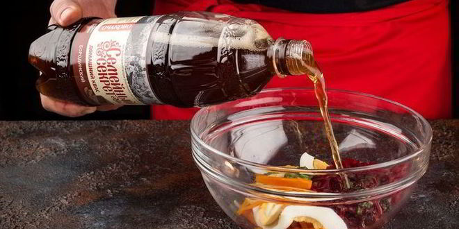 Рецепт освежающего свекольника с квасом