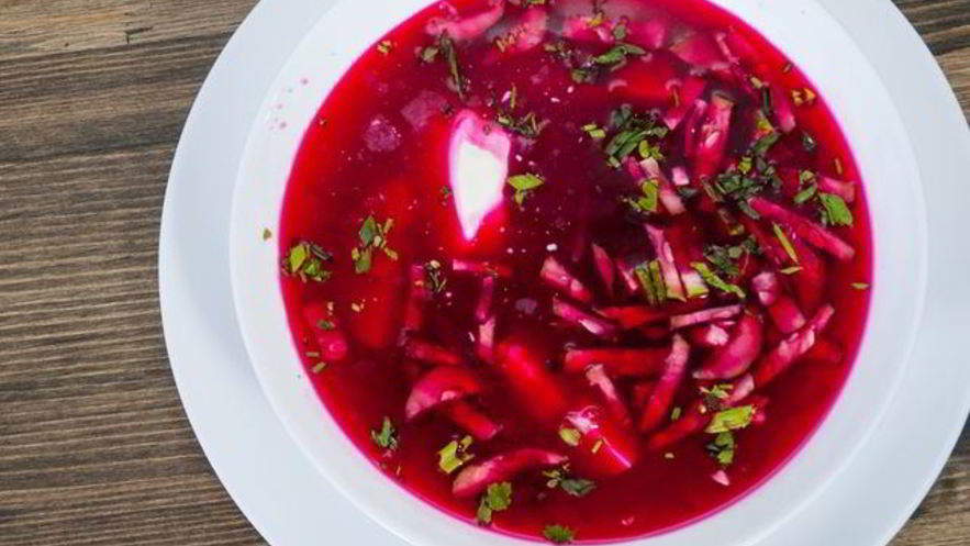 Рецепт овощного свекольника