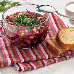 Рецепт Русского свекольника на квасе