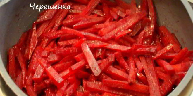 Рецепт свекольника для детей
