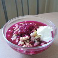 Рецепт Свекольника из маринованной свеклы