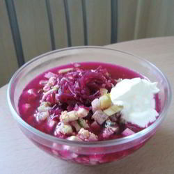 Рецепт Свекольника из маринованной свеклы