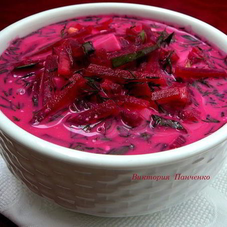Рецепт Свекольника-холодника