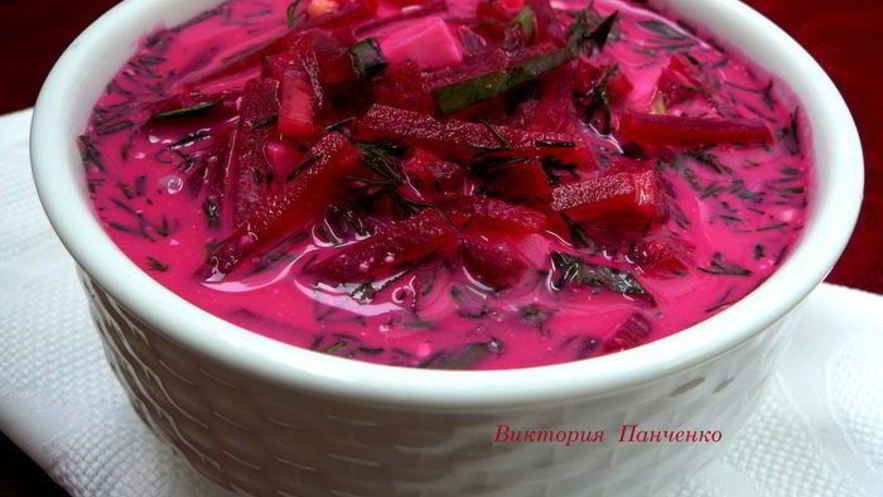 Рецепт свекольника-холодника