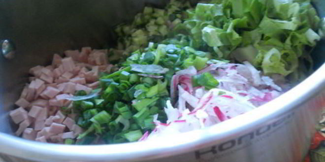 Рецепт свекольника холодного