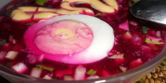 Рецепт свекольника холодного