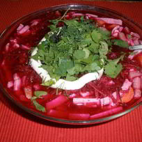 Рецепт Свекольника классического с мясом