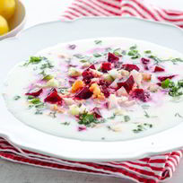 Рецепт Свекольника на кефире