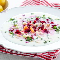 Рецепт Свекольника на кефире