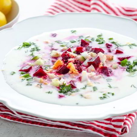 Рецепт Свекольника на кефире