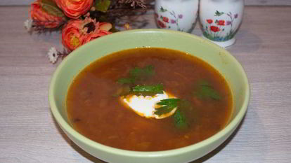 Рецепт Свекольника постного