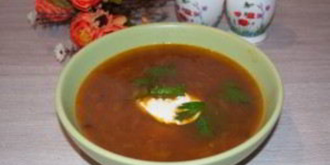 Рецепт свекольника постного