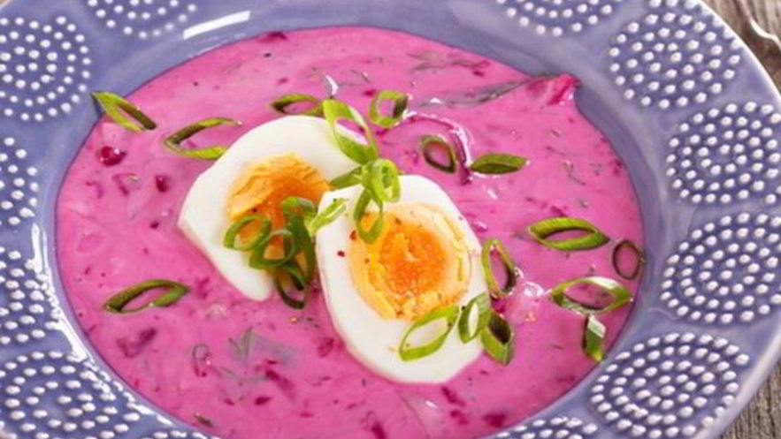 Рецепт свекольника с авокадо