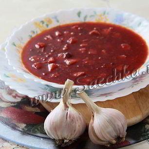 Рецепт Свекольника с фасолью и грибами