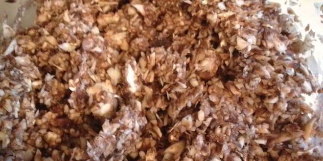 Рецепт свекольника с грибными пельмешками