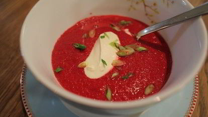 Рецепт Свекольника с имбирем