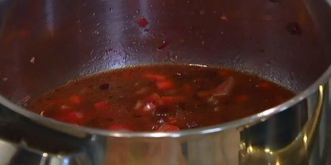 Рецепт свекольника с имбирем