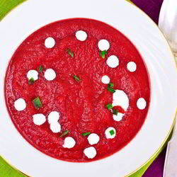 Рецепт Свекольника с моцареллой