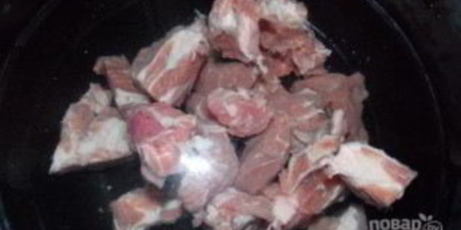 Рецепт свекольника со свининой