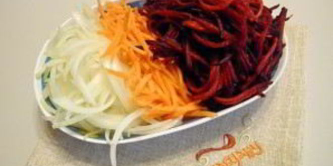 Рецепт вегетарианского свекольника