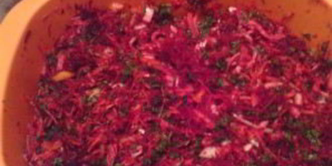 Рецепт заправки для свекольника на зиму