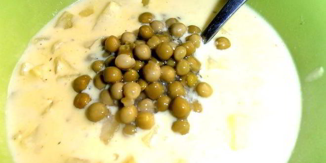 Рецепт любимого сырного супчика сына