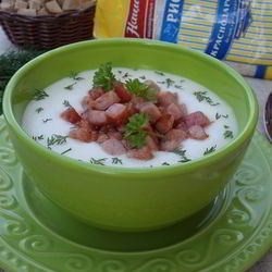 Рецепт Рисова-сырного суп-пюре