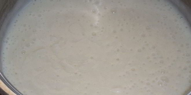 Рецепт рисова-сырного суп-пюре