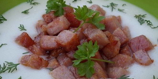 Рецепт рисова-сырного суп-пюре