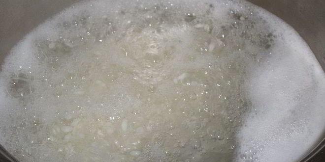 Рецепт рисова-сырного суп-пюре