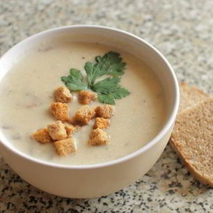 Рецепт Сырного крема-супа с курицей