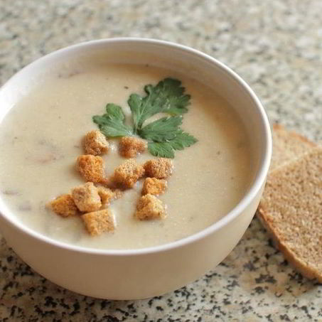Рецепт Сырного крема-супа с курицей