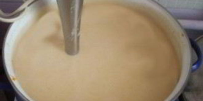 Рецепт сырного крема-супа с курицей