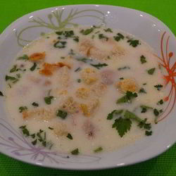 Рецепт Сырного супа для детей