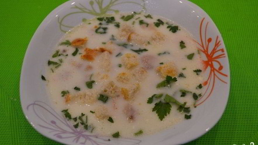 Рецепт сырного супа для детей