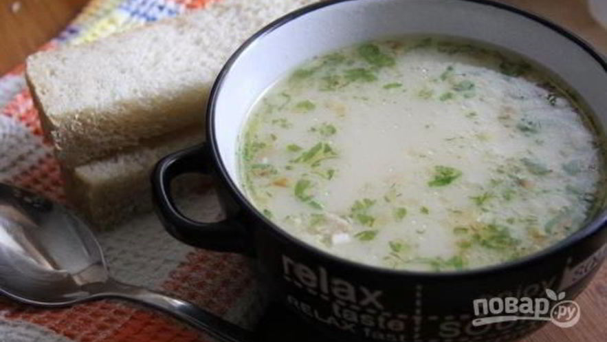 Рецепт сырного супа по-английски