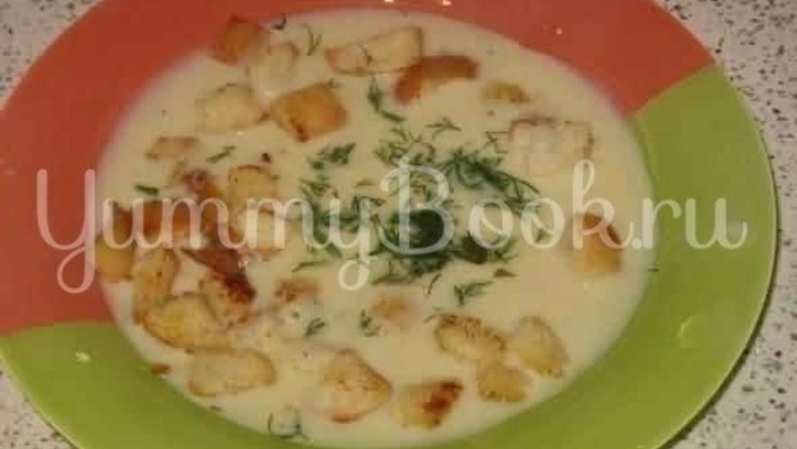 Рецепт сырного супа-пюре
