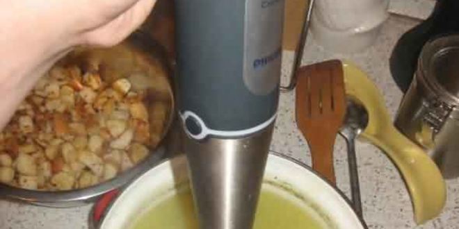 Рецепт сырного супа-пюре